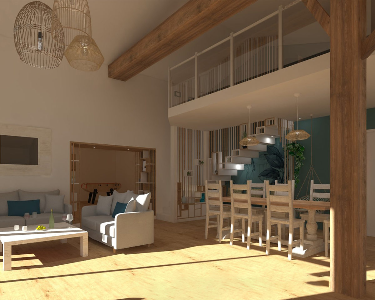 Agencement & Décoration d’une grange